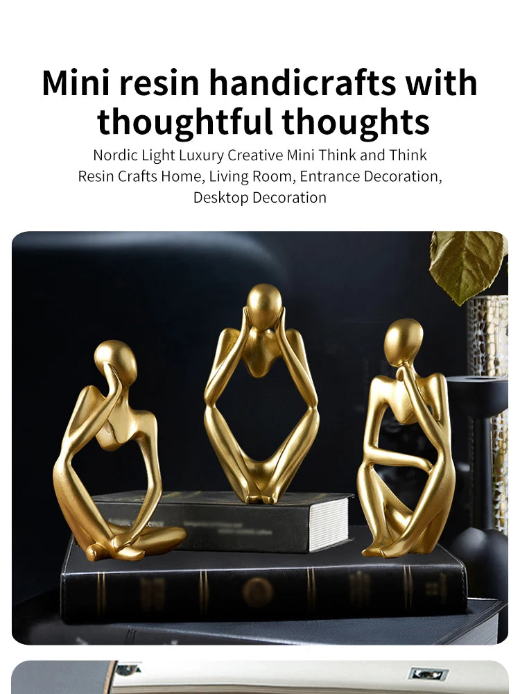 Scandinavian Abstract Art Figurine