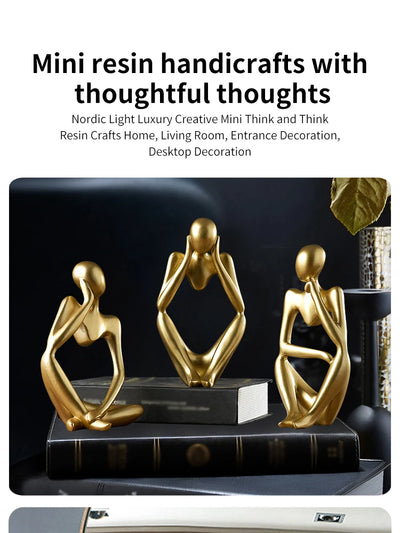 Scandinavian Abstract Art Figurine