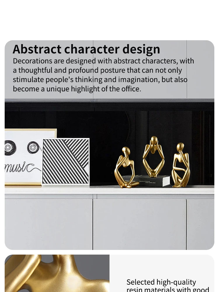 Scandinavian Abstract Art Figurine