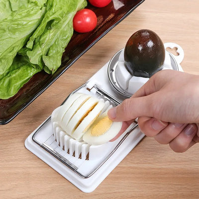 Stainless Steel Multi-Functional Egg Cutter