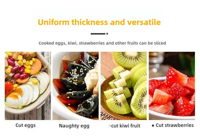 Stainless Steel Multi-Functional Egg Cutter