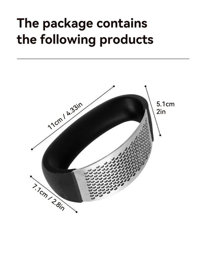 Stainless Steel Garlic Press & Mincer Tool