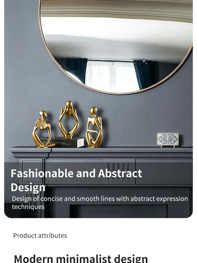 Scandinavian Abstract Art Figurine