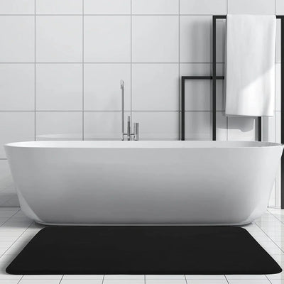 Non-Slip Coral Velvet Bath & Door Mat – Home Decor