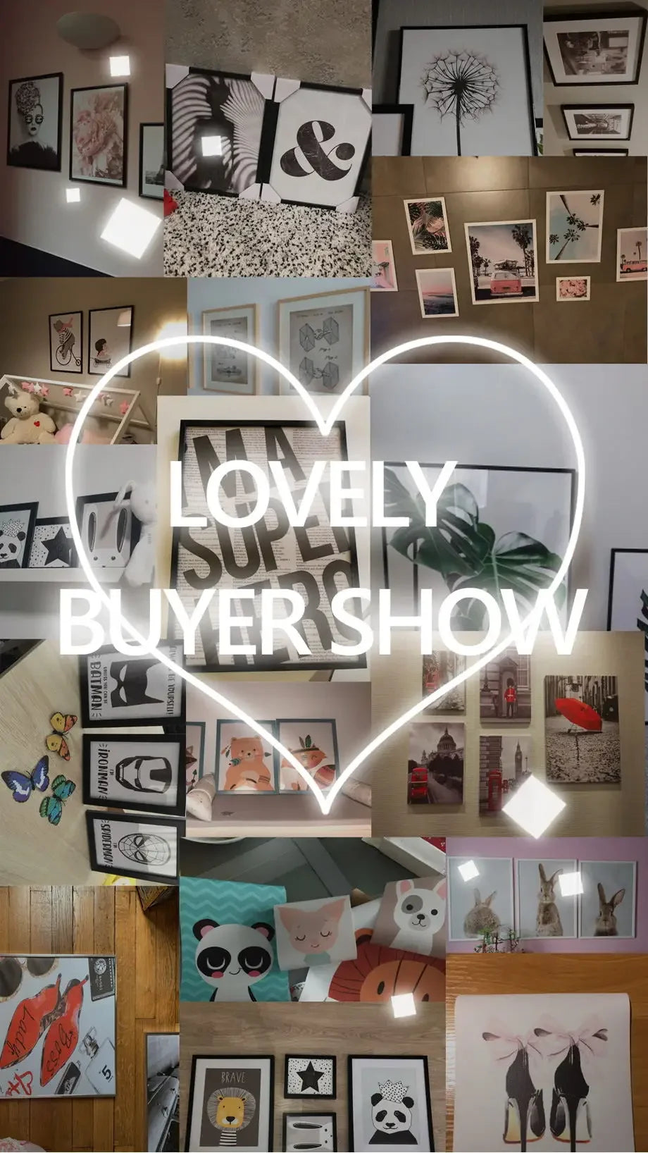 Beige White Flower Abstract Wall Art