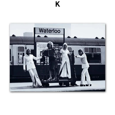 Beige White Flower Abstract Wall Art