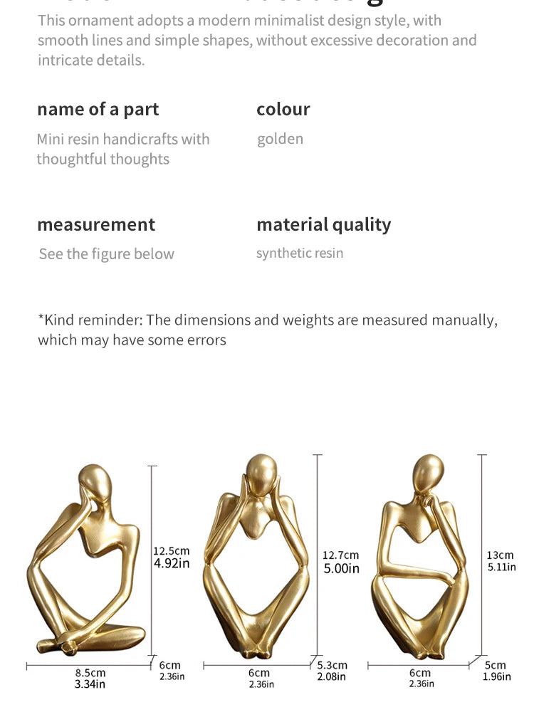 Scandinavian Abstract Art Figurine