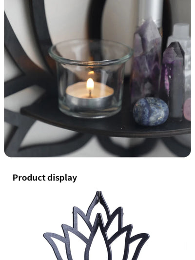 Wooden Lotus Aromatherapy Rack