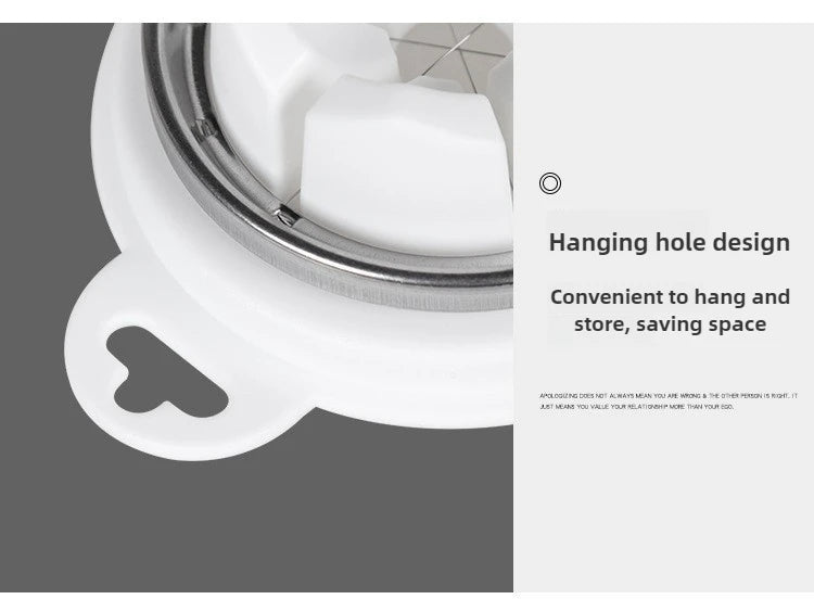 Stainless Steel Multi-Functional Egg Cutter