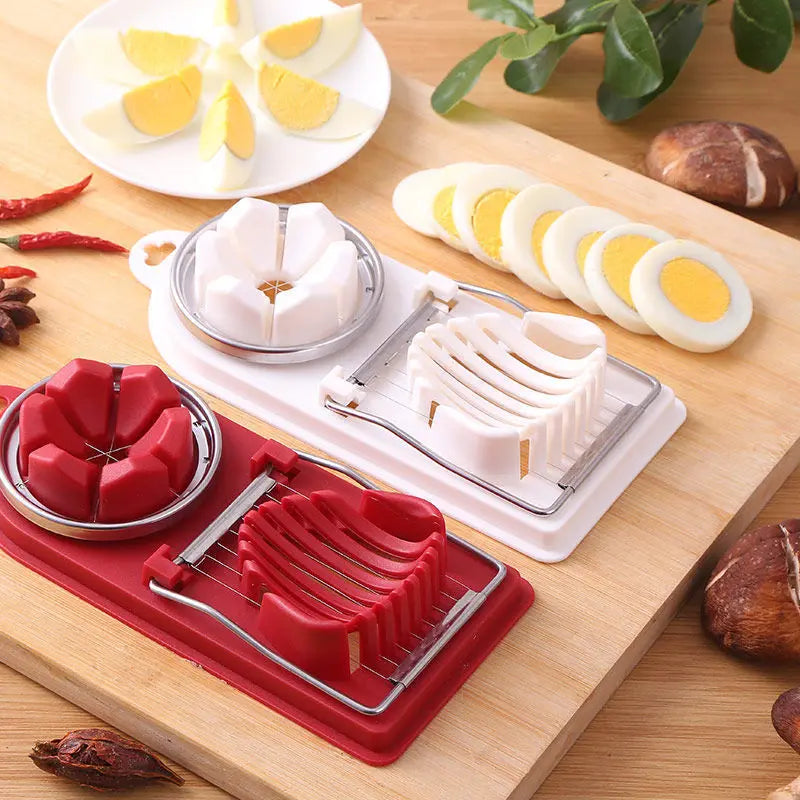 Stainless Steel Multi-Functional Egg Cutter