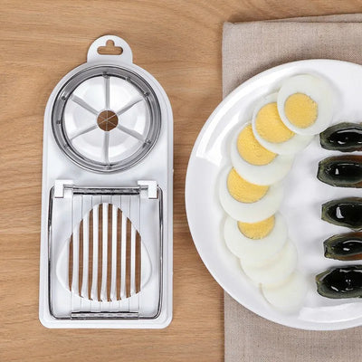 Stainless Steel Multi-Functional Egg Cutter