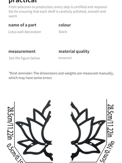 Wooden Lotus Aromatherapy Rack